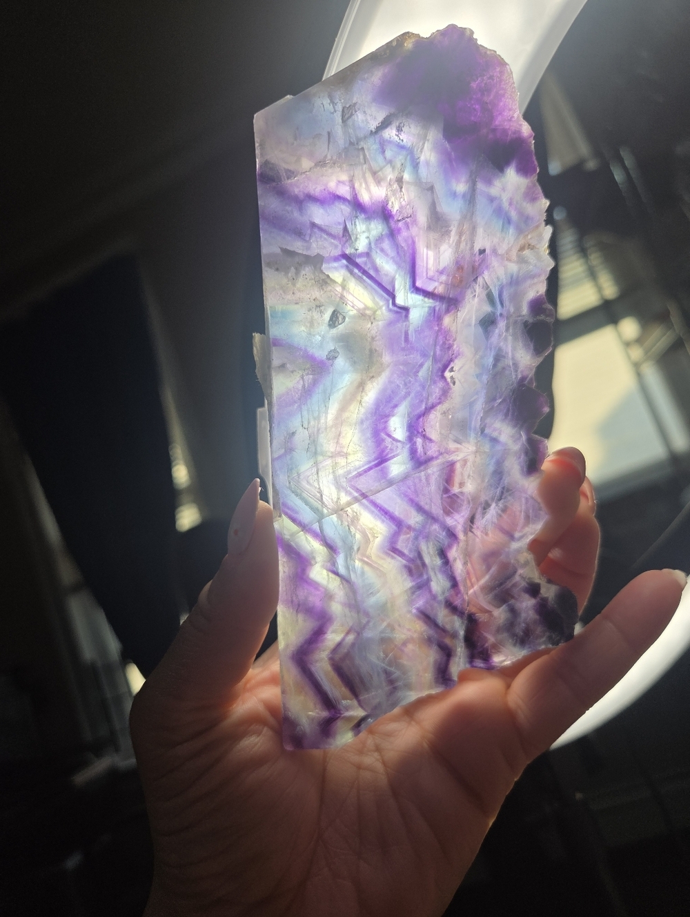 Flourite  Slab With Stand